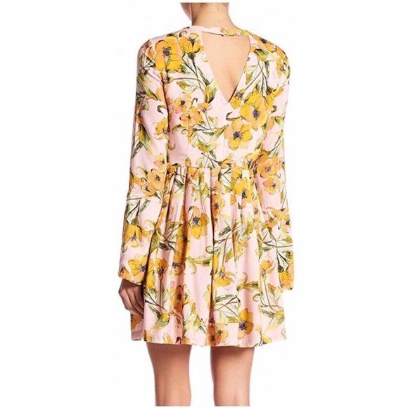 FREE PEOPLE Pink Tegan Mini Dress - Picture 3 of 4